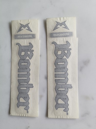 Marzocchi bomber fork decals - marzocchi,