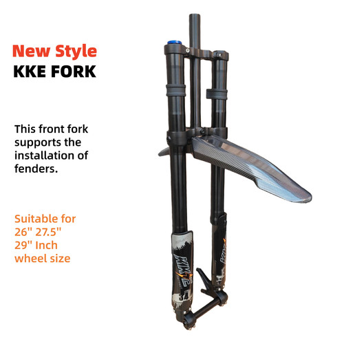 Kke front fork with - front, fender